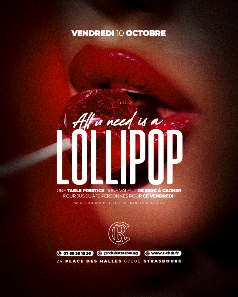 ALL U NEED IS A LOLLILOP